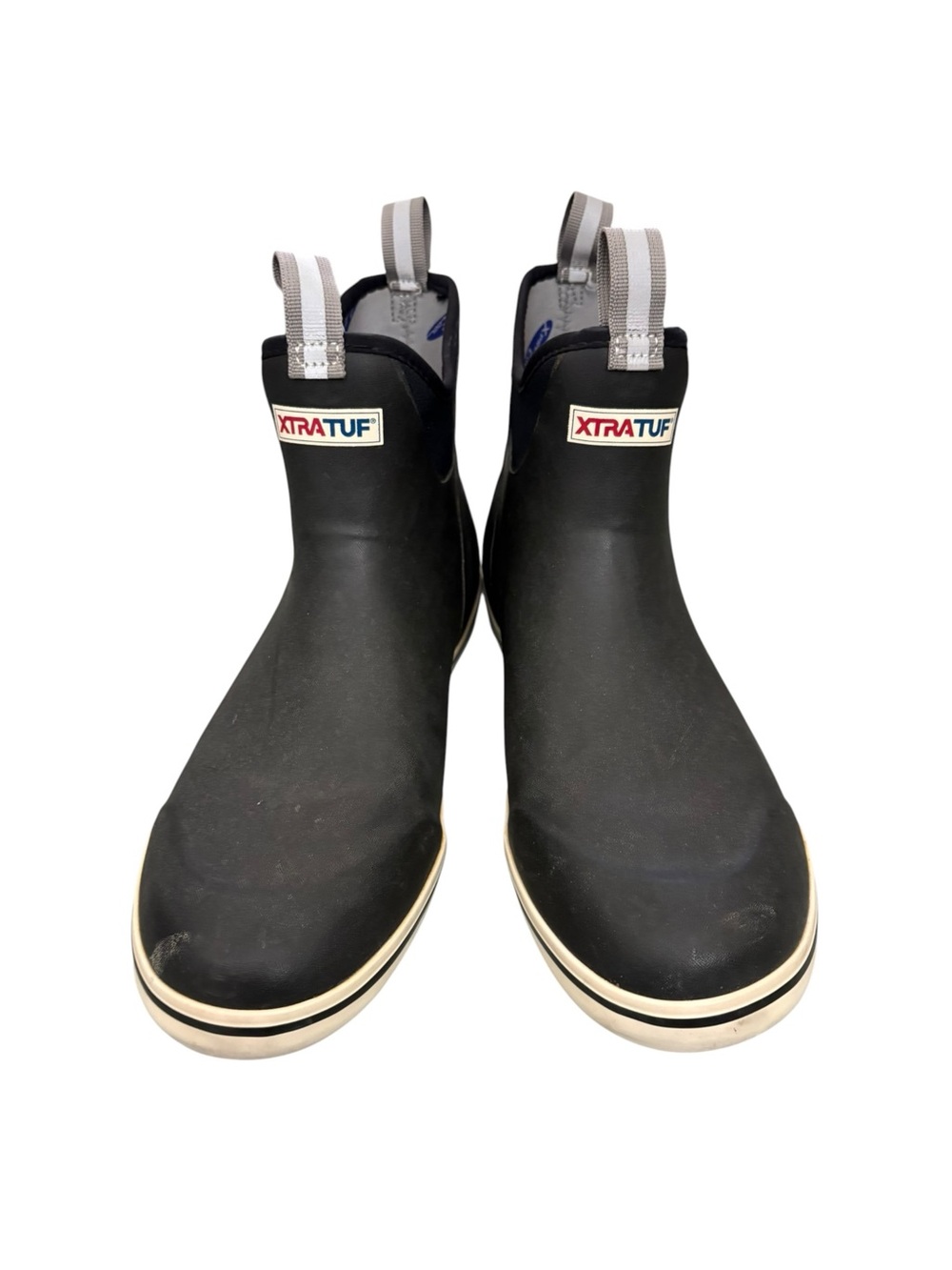 XTRATUF Men's Ankle Deck Boot 6" Waterproof Rain Boots 13 EUC